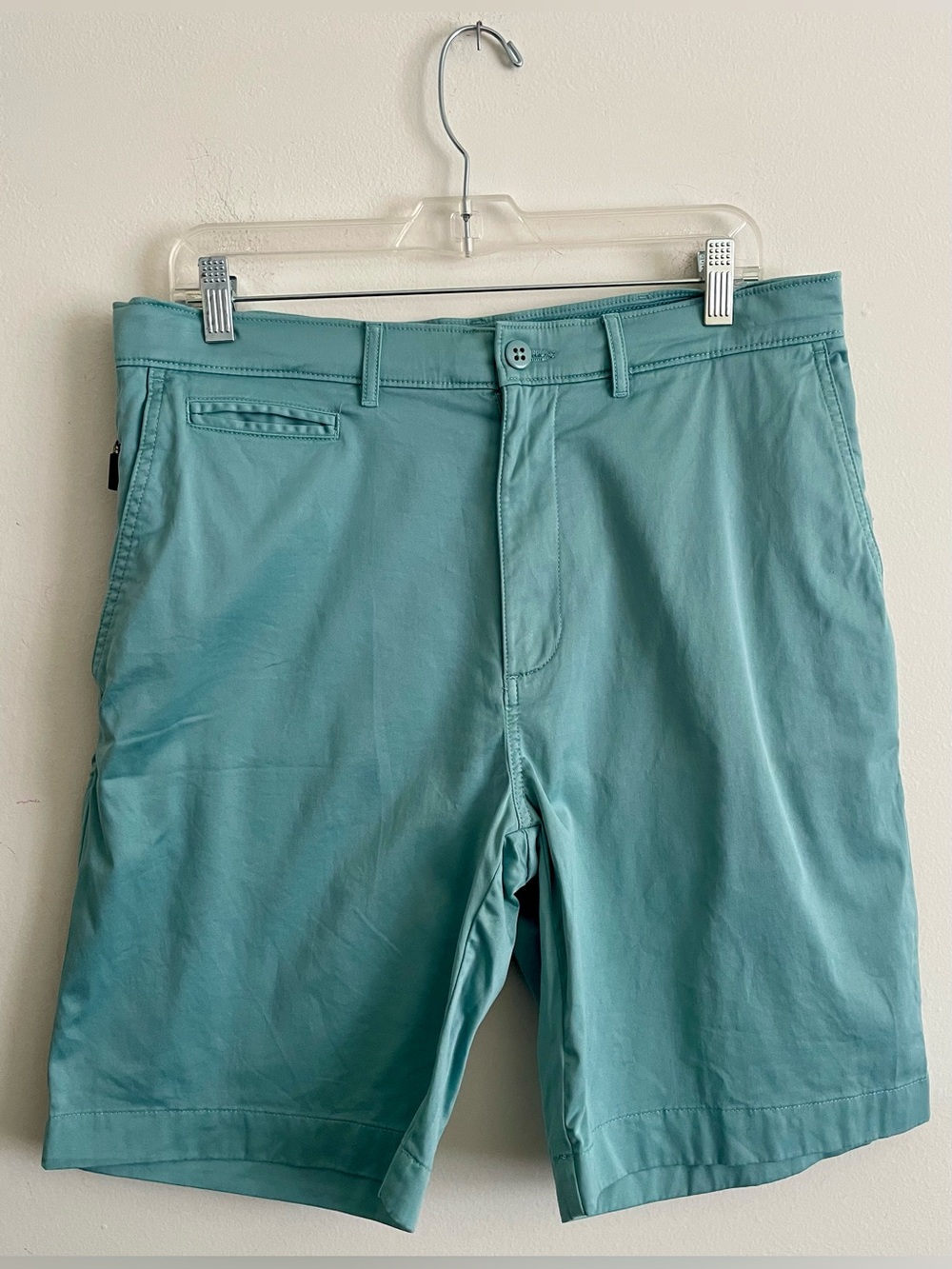 🪁 Daniel Cremieux Teal Flat Front Men's Shorts 🪁